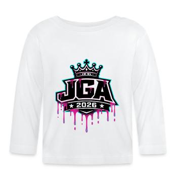 JGA 2026 - Organic Baby Long Sleeve T-Shirt - white - Front