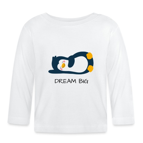 DREAM BIG - Baby Bio-Langarmshirt