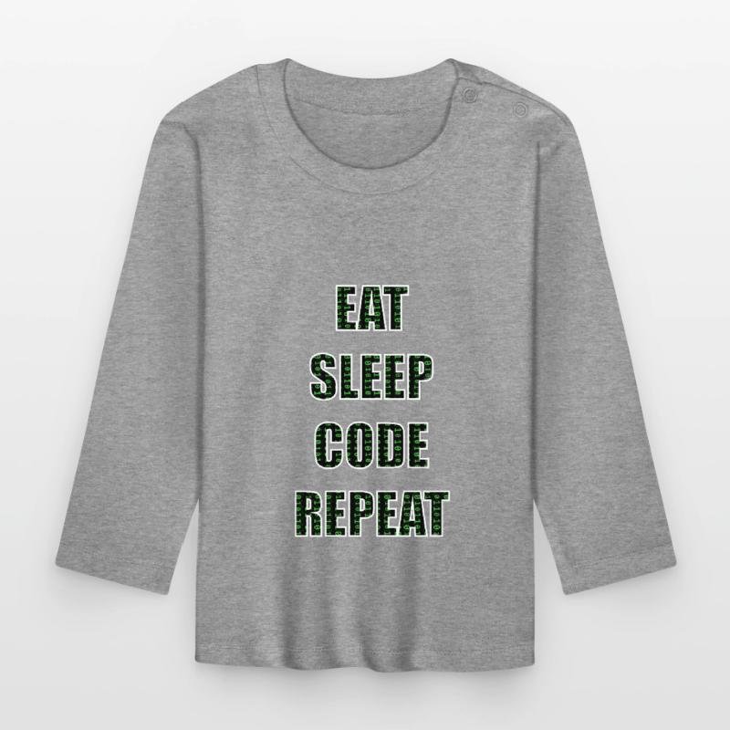 Programmers Programming Programming Code Organic Baby Long Sleeve T-Shirt