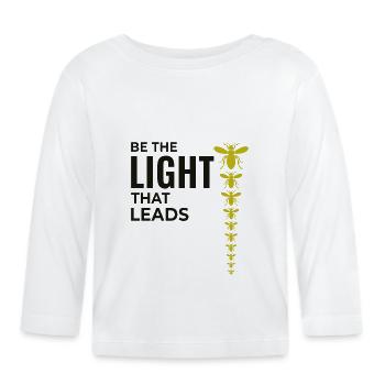 Lucioles Firefly Lightning Bug Insect Collector - T-shirt manches longues bio Bébé - blanc - Devant