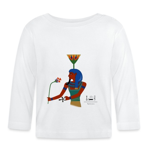 Nefertem I altägyptische Gottheit - Baby Langarmshirt