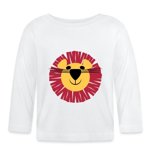 lion - Bio-shirt met lange mouwen voor baby’s