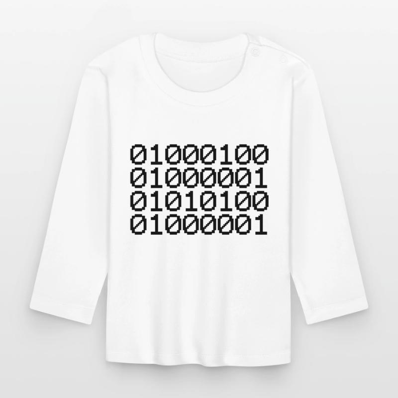 BINARY DATA Organic Baby Long Sleeve T-Shirt