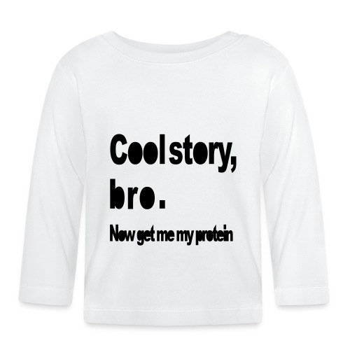 Cool story hoody (Unisex) - Ekologisk långärmad T-shirt baby