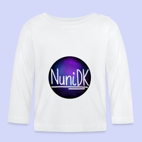 Galaxy shade, NuniDK collection - female top - Langærmet babyshirt af  økologisk bomuld