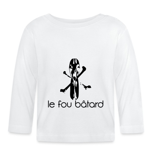 The duck is dead Le fou bâtard - Bio-shirt met lange mouwen voor baby’s
