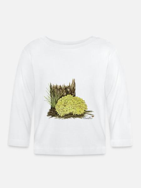 Krause Glucke - Baby Bio-Langarmshirt - Weiß