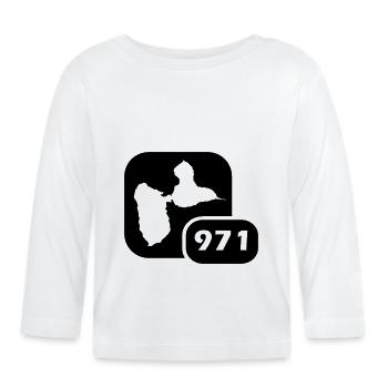 gwada - Organic Baby Long Sleeve T-Shirt - white - Front