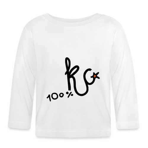 100%KC - Bio-shirt met lange mouwen voor baby’s
