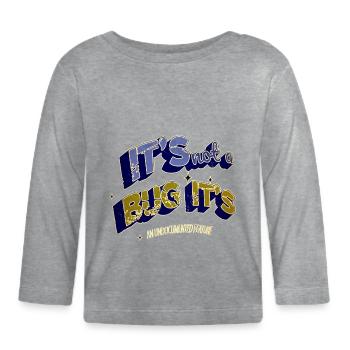 profession c plus plus informatique drôle citation bday - T-shirt manches longues bio Bébé - gris chiné - Devant