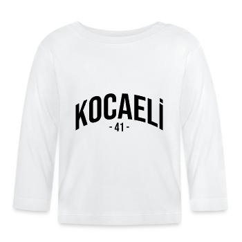 Kocaeli 41 Türkei Turkiye Geschenk Urlaub TR Türk - Baby Bio-Langarmshirt - Weiß - Vorne