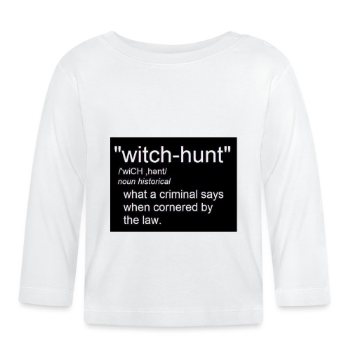 Witch Hunt - women’s Tshirt - Organic Baby Long Sleeve T-Shirt
