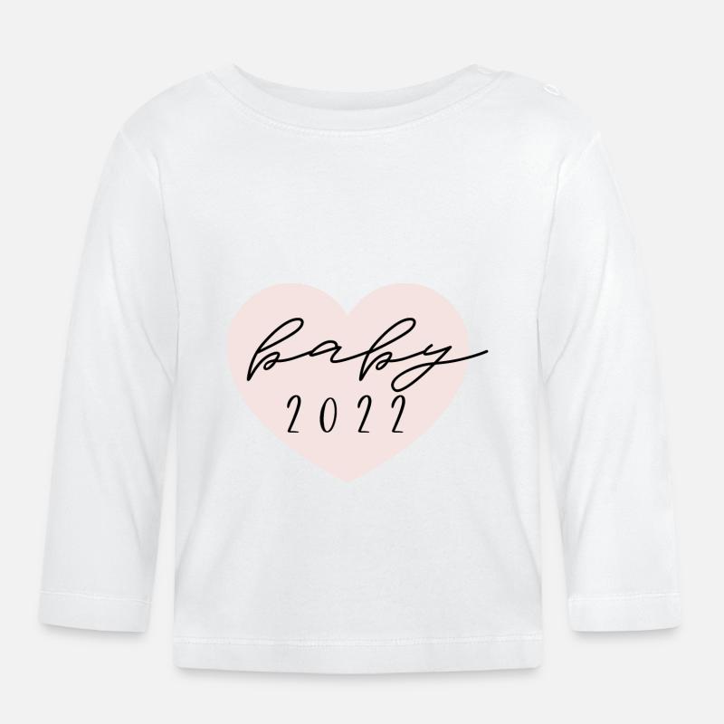Bébé 2022 - T-shirt manches longues bio Bébé - blanc