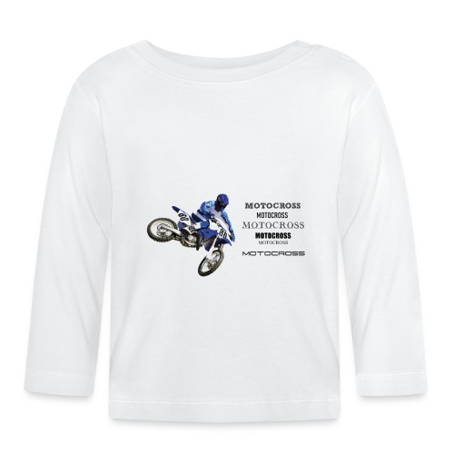 Motocross - Baby Bio-Langarmshirt
