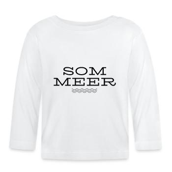 Sommeer time - Baby Bio-Langarmshirt - Weiß - Vorne
