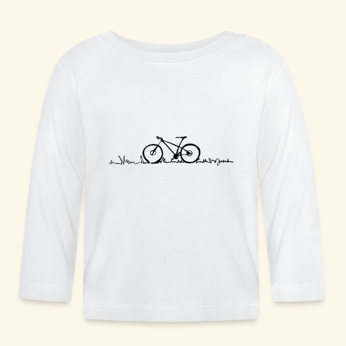 Fahrrad - Bike lined 1 - by i.r.k. - Baby Bio-Langarmshirt