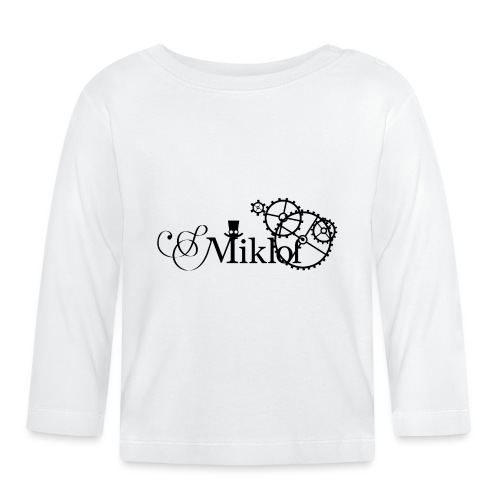miklof logo black 3000px - Organic Baby Long Sleeve T-Shirt