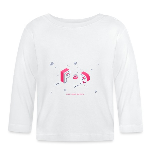 Func Prog Sweden Logotype - Organic Baby Long Sleeve T-Shirt