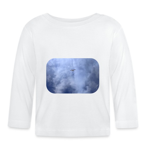 Goéland sous ciel voilé - T-shirt manches longues Bébé