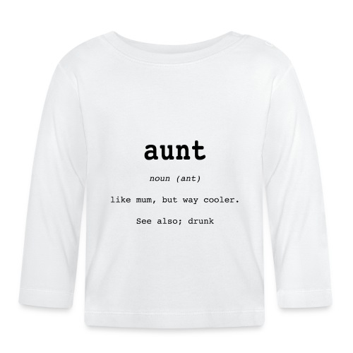 aunt - Långärmad T-shirt baby