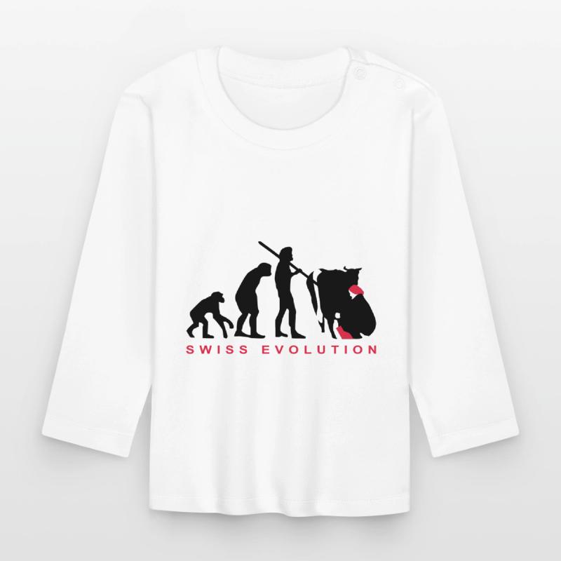 Evolution Bauer Schweiz Baby Bio-Langarmshirt