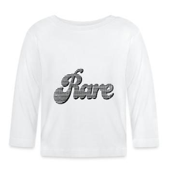 RARE GRUNGE - T-shirt manches longues bio Bébé - blanc - Devant