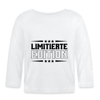 limited edition - Baby Bio-Langarmshirt - Weiß - Vorne