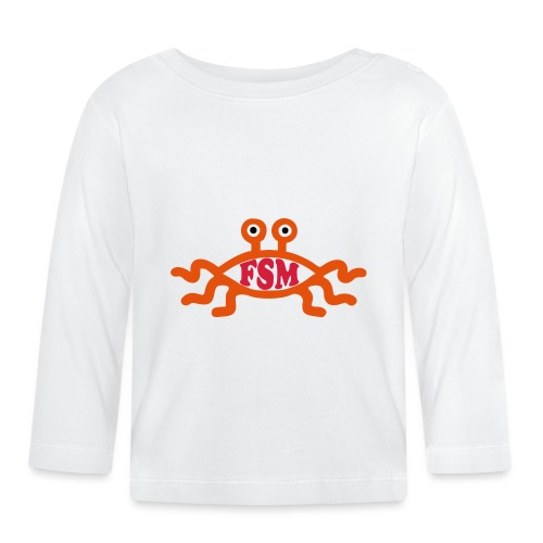 FSM w/letters - Bio-shirt met lange mouwen voor baby’s