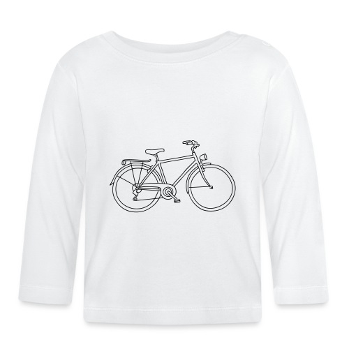 Fahrrad - Baby Bio-Langarmshirt