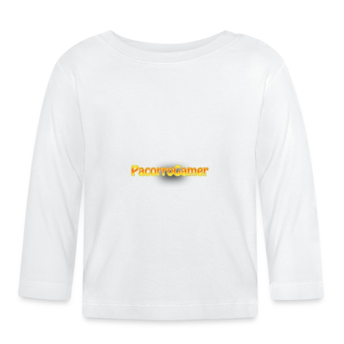PacorroGamer logotipo de f - Camiseta manga larga orgánico bebé