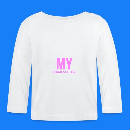 MYNAMESPEter - Organic Baby Long Sleeve T-Shirt