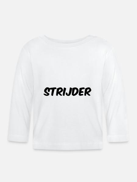 KRIEGER - Baby Bio-Langarmshirt - Weiß