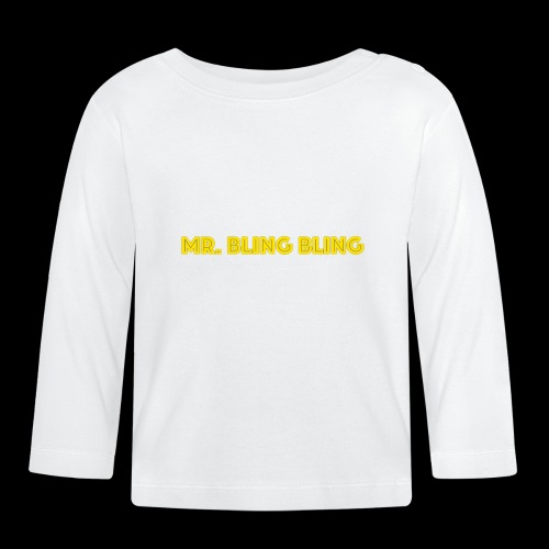 bling bling - Baby Bio-Langarmshirt