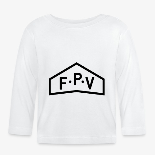 FPV logo - T-shirt manches longues bio Bébé