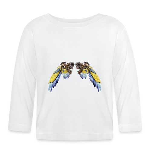 Earned Sapphire Wings - Bio-shirt met lange mouwen voor baby’s