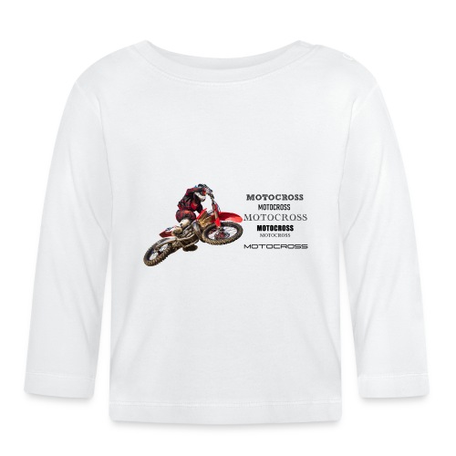 Motocross - Baby Bio-Langarmshirt