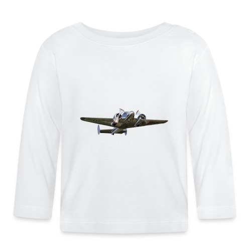 Beechcraft 18 - Baby Bio-Langarmshirt