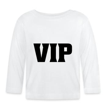 VIP - Baby Bio-Langarmshirt - Weiß - Vorne