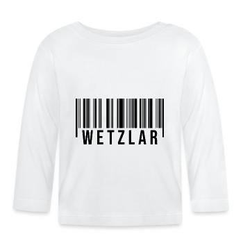 Wetzlar Westerwald - Baby Bio-Langarmshirt - Weiß - Vorne