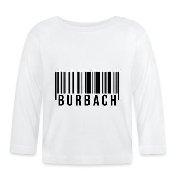 Burbach Westerwald - Baby Bio-Langarmshirt - Weiß - Vorne