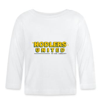 hodler united - T-shirt manches longues bio Bébé - blanc - Devant