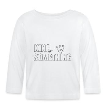 ROI DE QUELQUE CHOSE - T-shirt manches longues bio Bébé - blanc - Devant