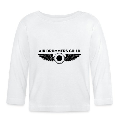 ADG Drum'n'Wings Emblem - Organic Baby Long Sleeve T-Shirt