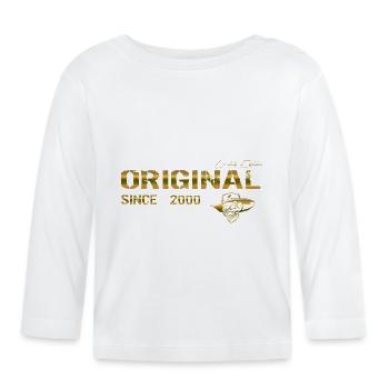 Original depuis 2000 - T-shirt manches longues bio Bébé - blanc - Devant