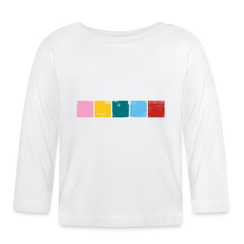 Stabil Farben ohne Logo - Baby Bio-Langarmshirt