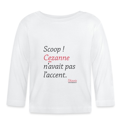 CEZANNE SANS ACCENT - T-shirt manches longues bio Bébé
