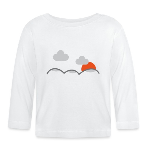 Berg & Moln - Ekologisk långärmad T-shirt baby