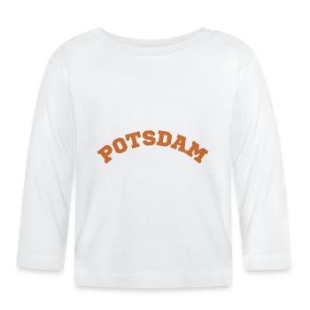 Potsdam - Organic Baby Long Sleeve T-Shirt - white - Front
