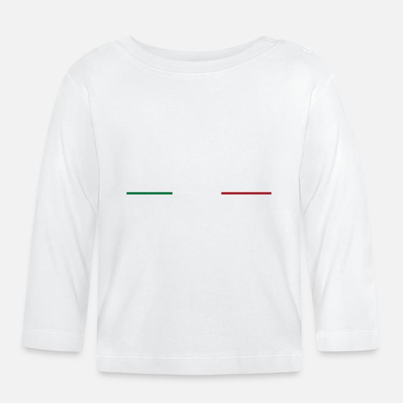 Gabagool - Baby Bio-Langarmshirt - Weiß
