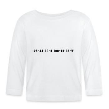 San Nicolás de los Garza, Mexico - Organic Baby Long Sleeve T-Shirt - white - Front